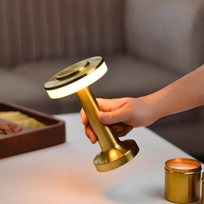 Zamira – Lámpara de mesa dumbbell recargable