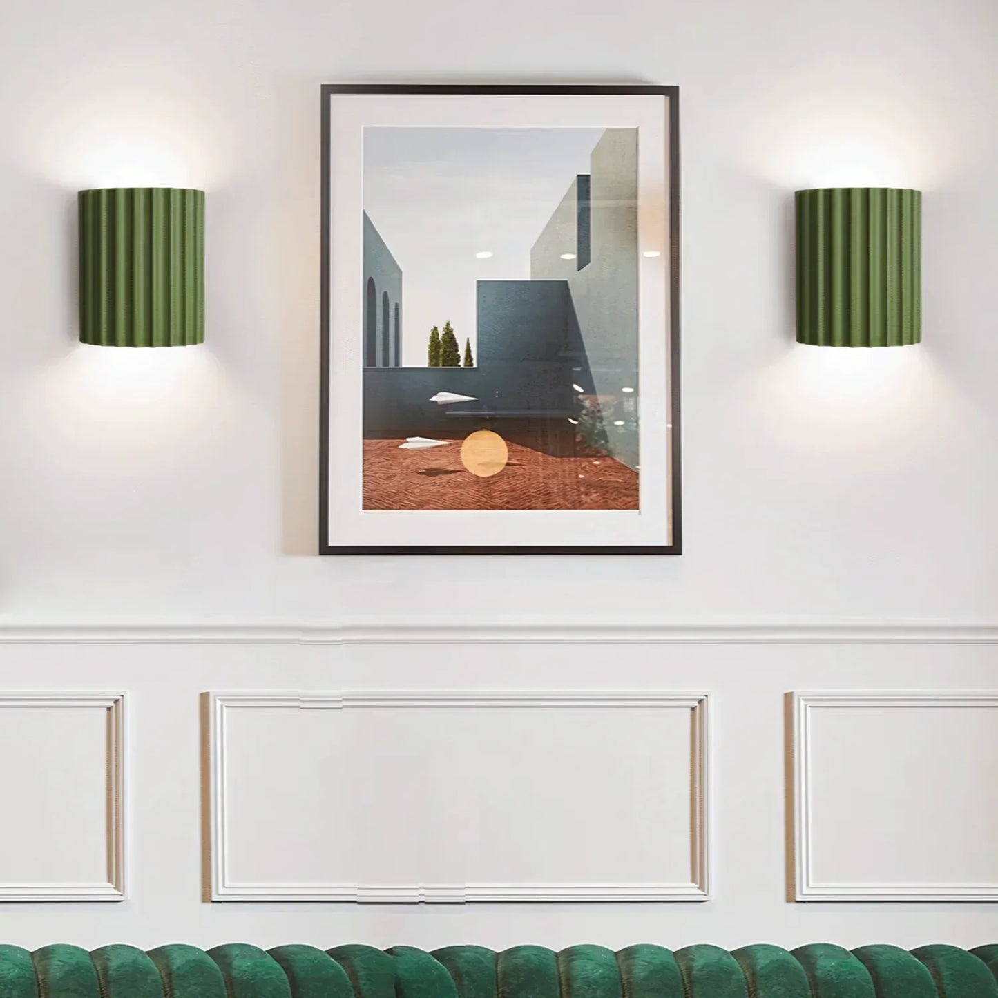 Theo – Applique Murale en Résine Design Nordique