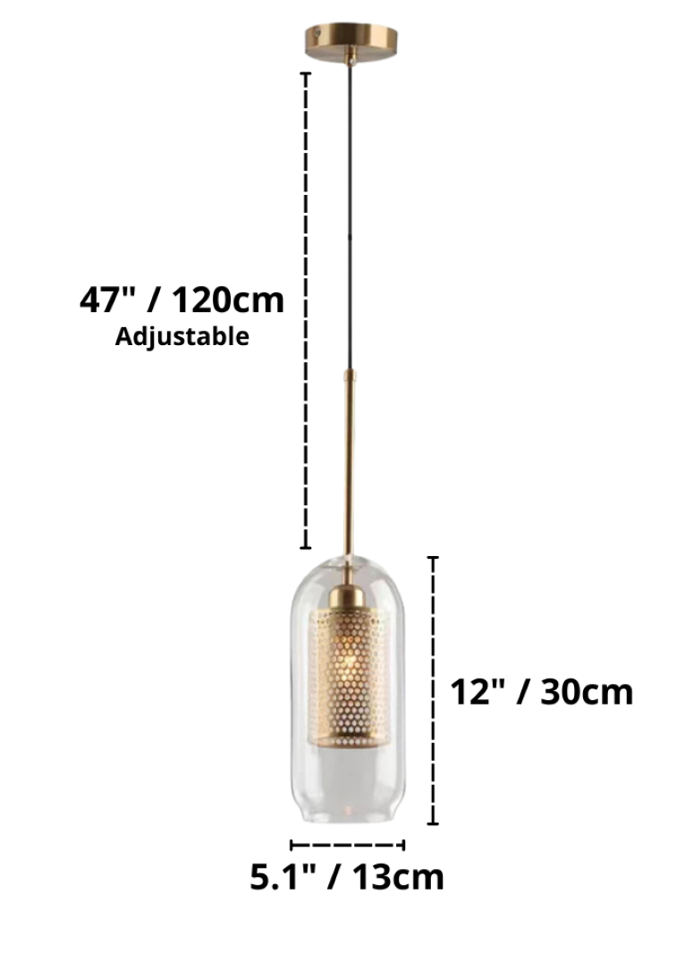 Adonia - Suspensions en verre