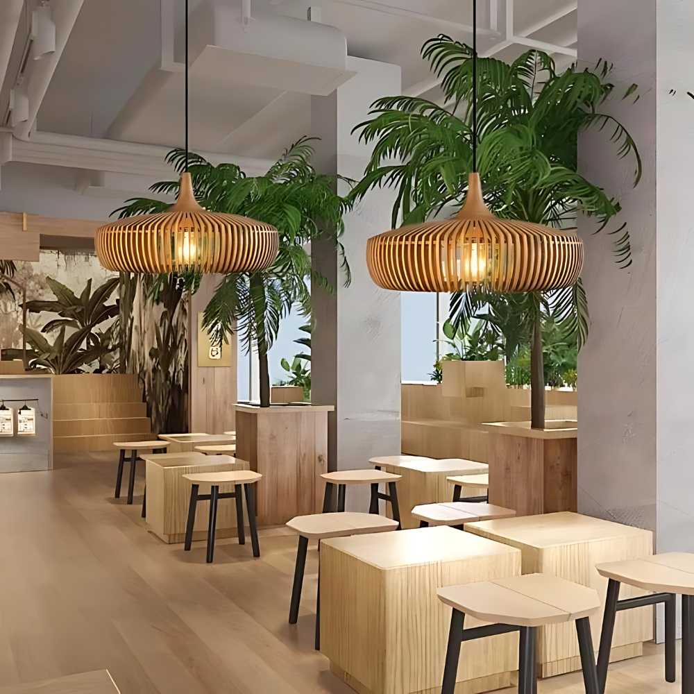 Elios – Artisanat Bois Plafonnier