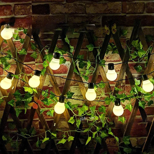 Guirlande lumineuse solaire à LED pour l'extérieur