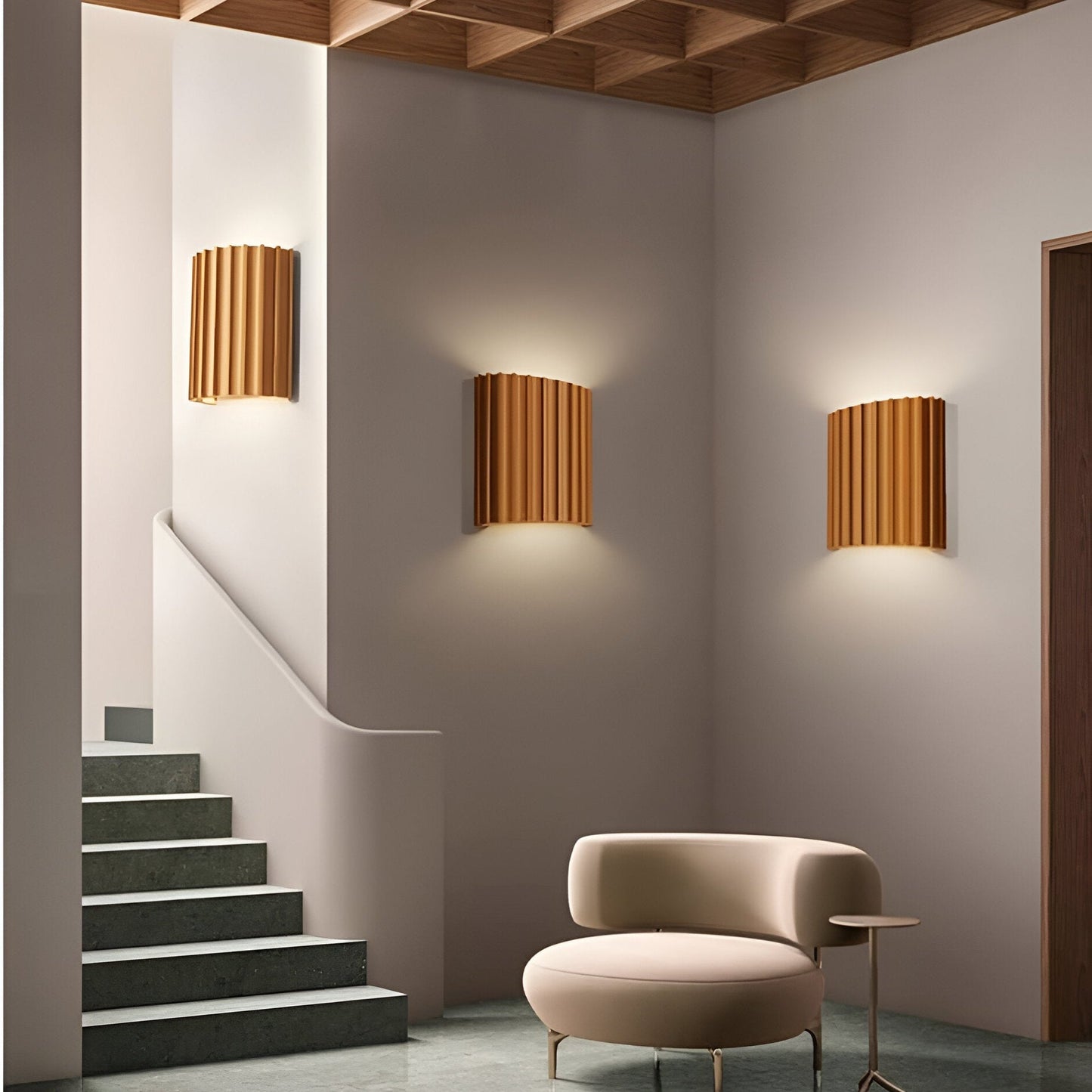 Theo – Applique Murale en Résine Design Nordique