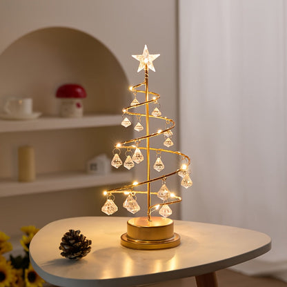 Carl – Lámpara LED Árbol de Cristal