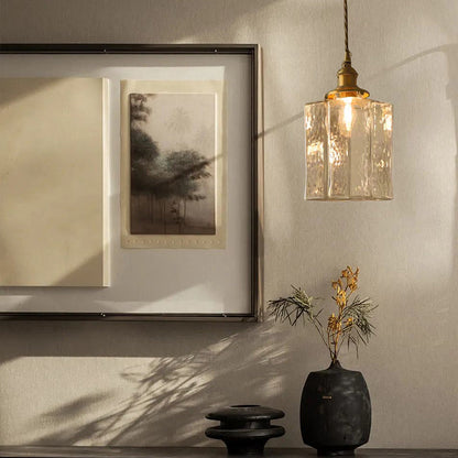 Kian – Lampe Suspendue en Verre Élégante