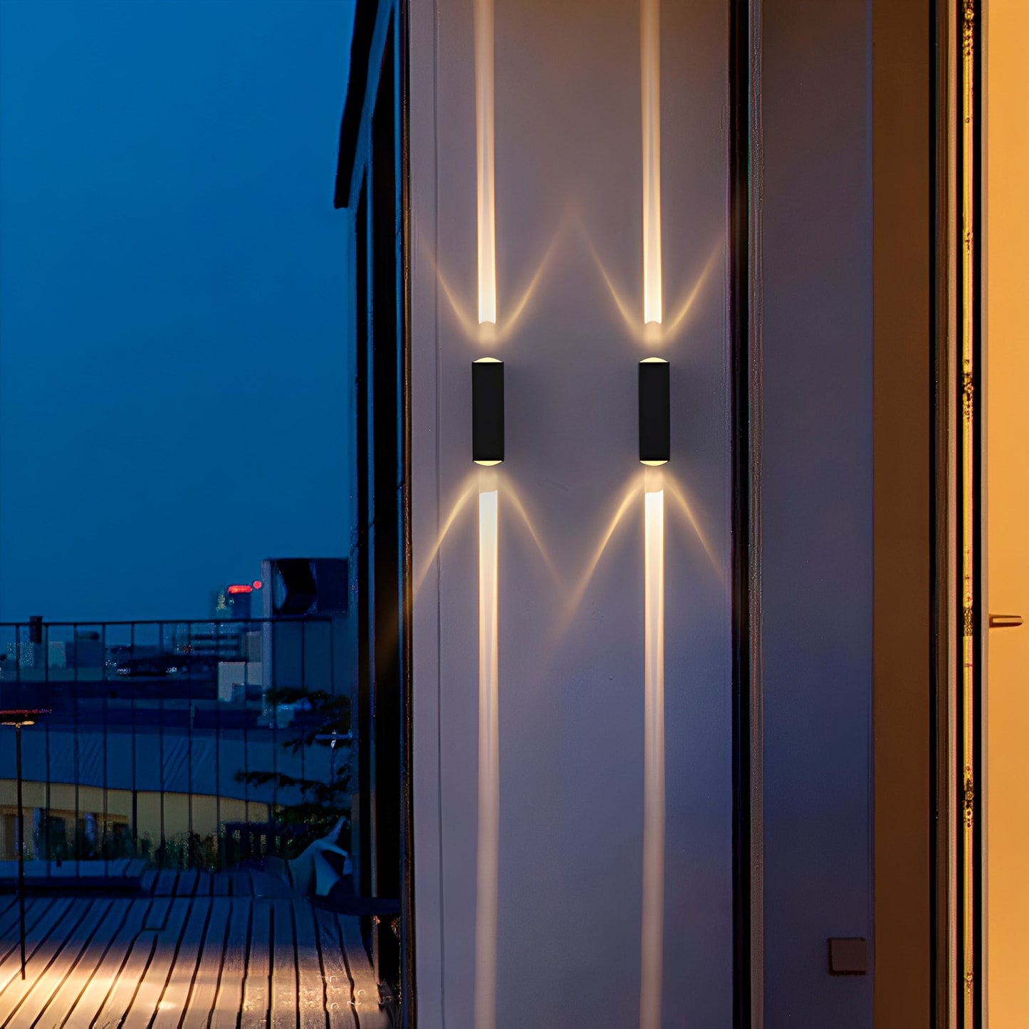 Laura – Lampe murale extérieure LED étanche