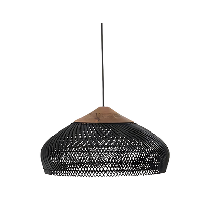 Ella – Plafonnier en rotin asiatique