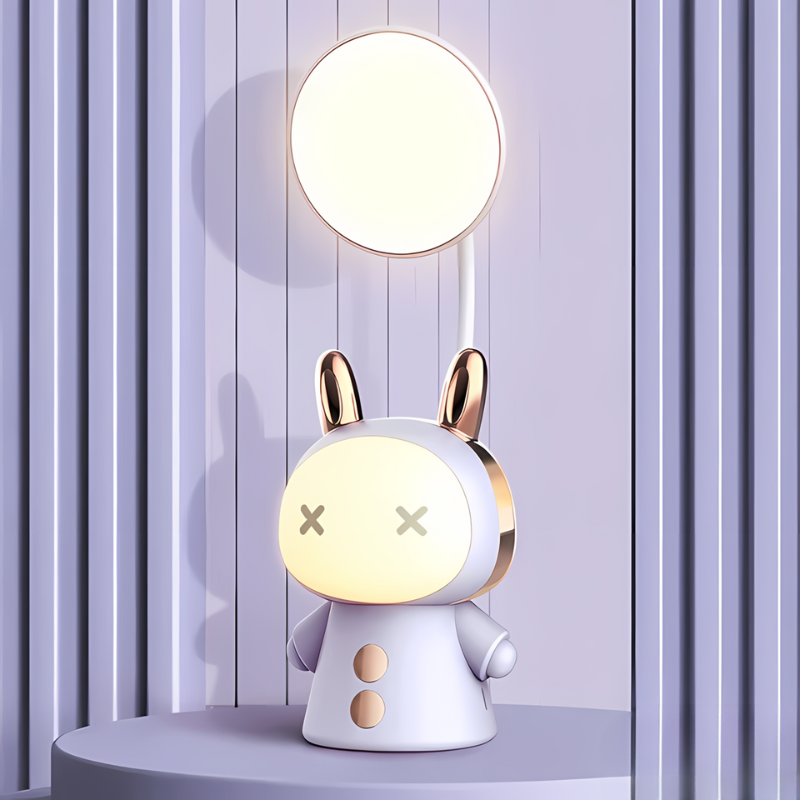 LumiKid – Lampe de table dessin animé pour éclairage imaginatif de chambre d'enfant