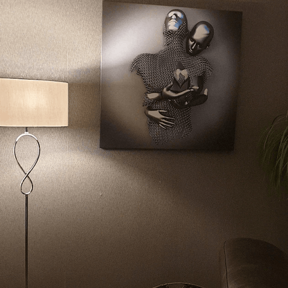 Écho d’Amour – Tableau mural en 3D