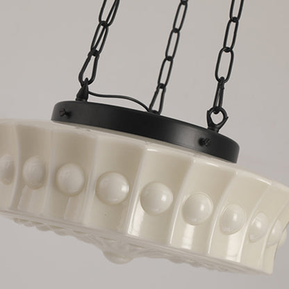 Elora – Suspension blanche style vintage