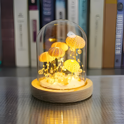 Nerina – Lampe de nuit en méduse fabriquée à la main