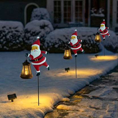 Santy – Luces Colgantes Solares de Santa Claus