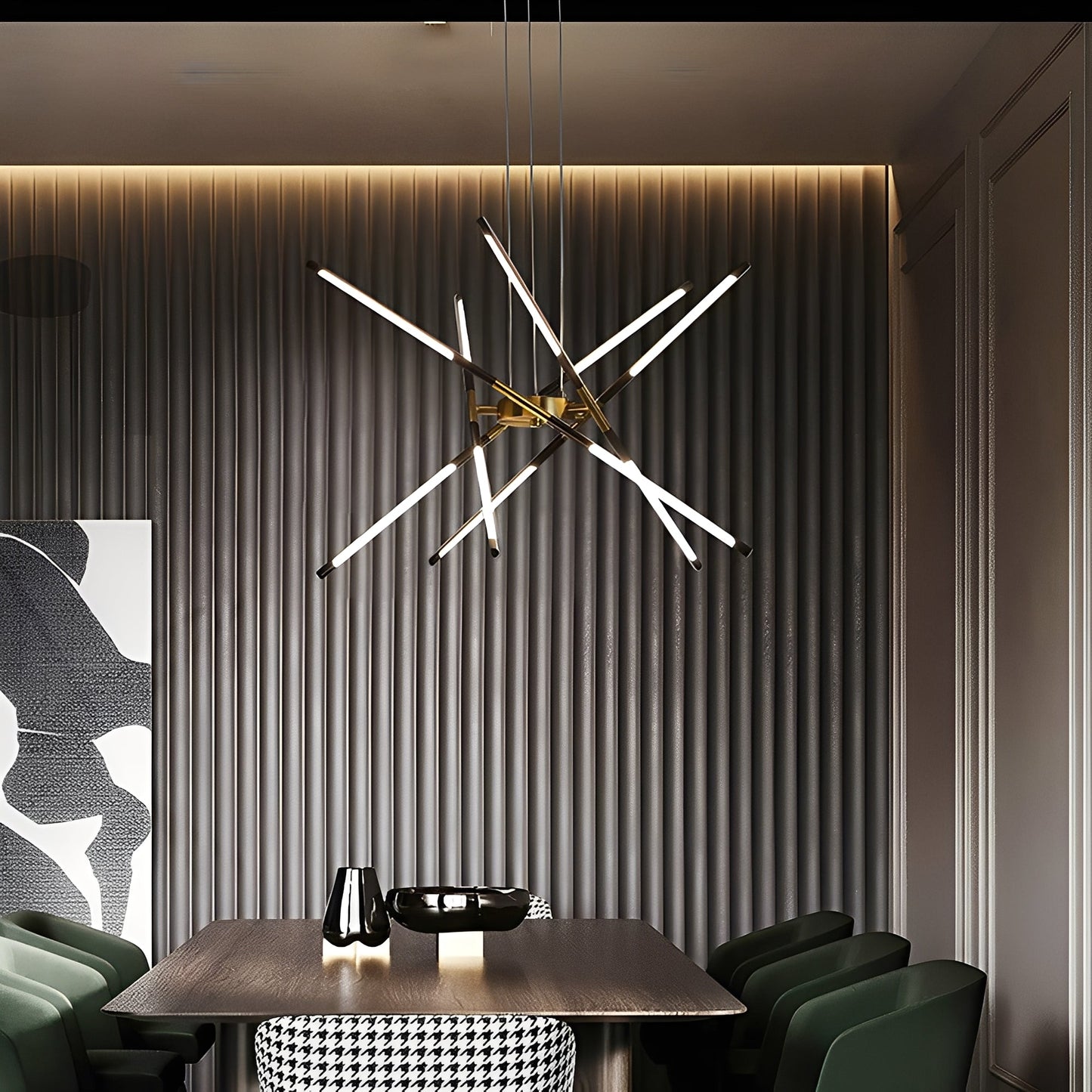 Einar – Lustre nordique en fer