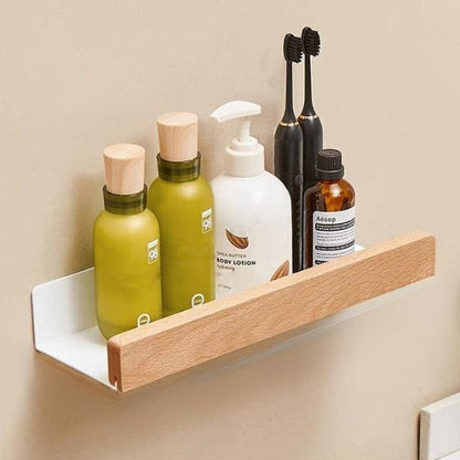 ÉtagiBois – Étagères de salle de bain sans perçage