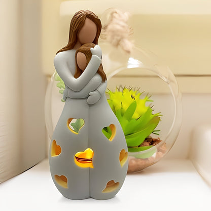 Maria – Lampe en résine rustique