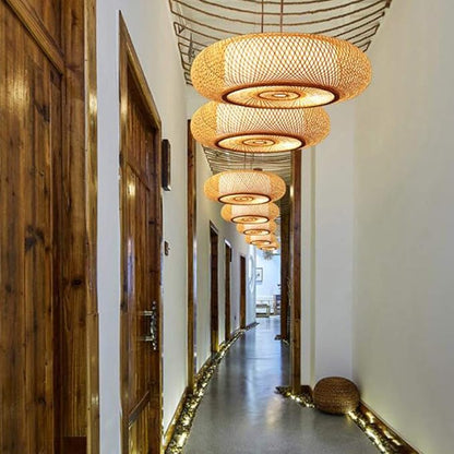 Hina – Lampe de plafond Zen japonaise