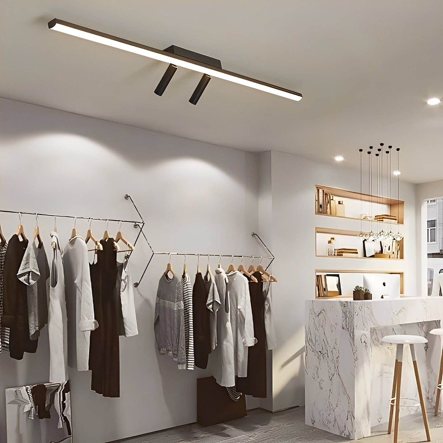 Aveline – Simple Linéaire LED Plafonnier