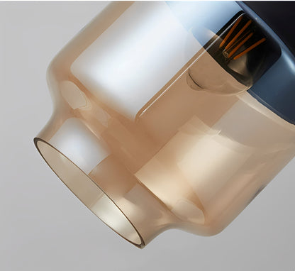 Amira – Lustre en verre industriel