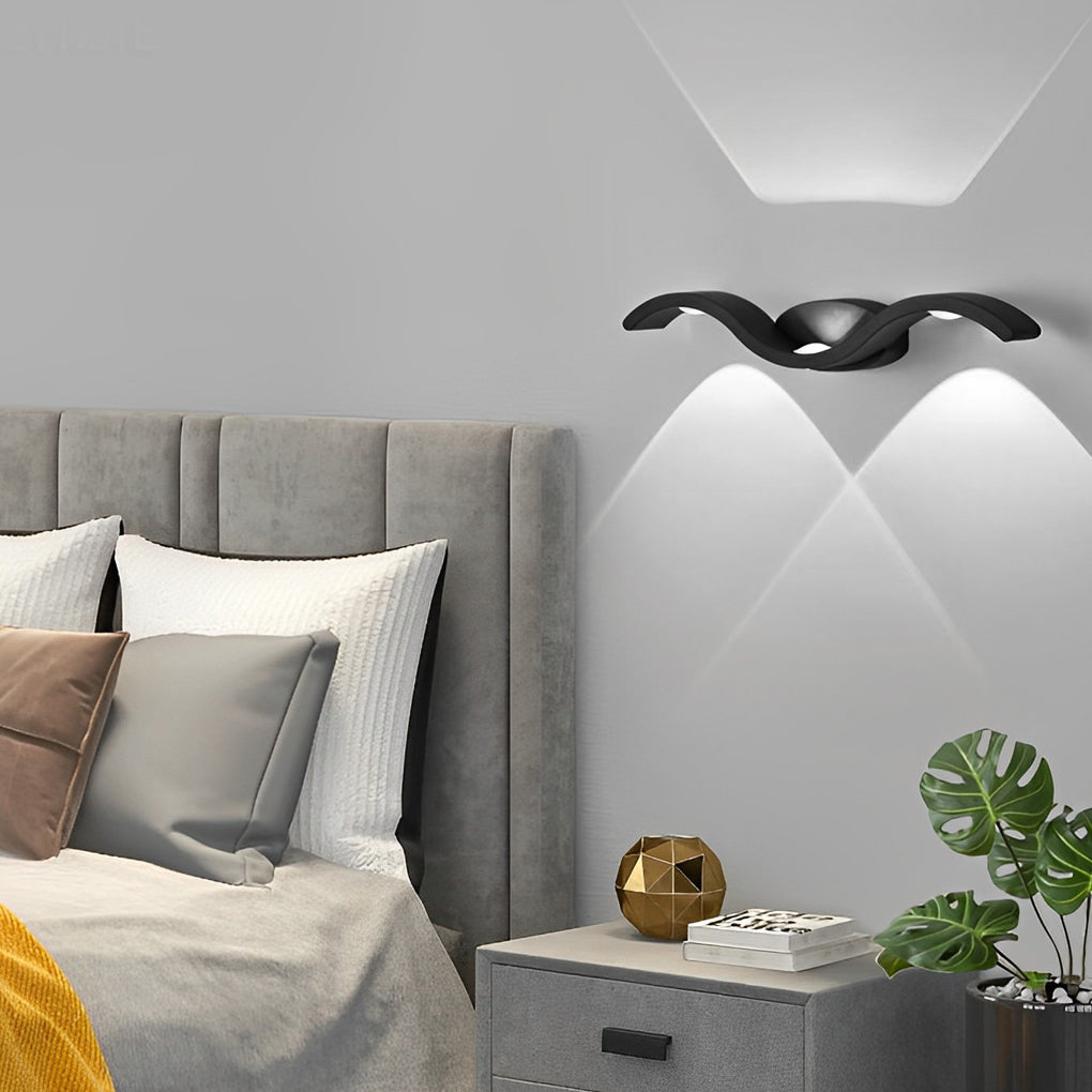 Emiko – Simple lampe murale LED extérieure