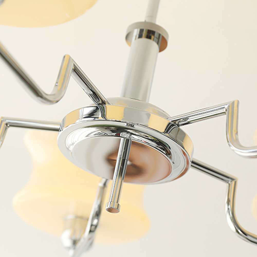 Belue – Lustre moderne en laiton et en verre