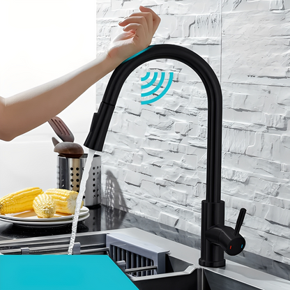 AquaTouch – Robinet de cuisine à capteur intuitif