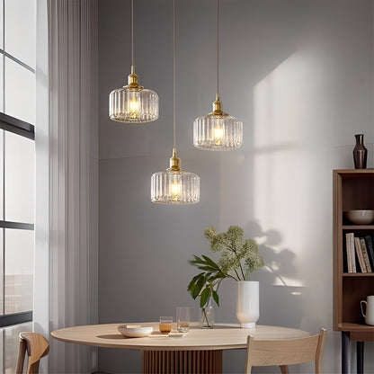 Riku – Suspension rétro en laiton