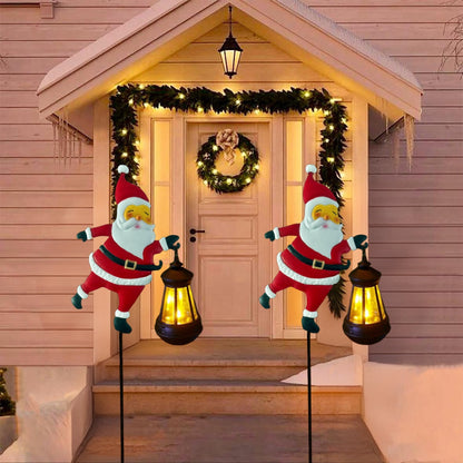 Santy – Luces Colgantes Solares de Santa Claus