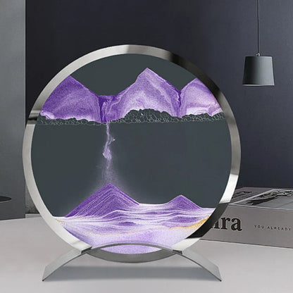 Miroir Art Sand avec éclairage LED