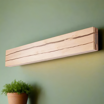 Ewan – Applique murale moderne avec aspect fissure bois