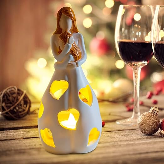 FlammeÉternelle – Lampe LED romantique, symbole d’un amour infini