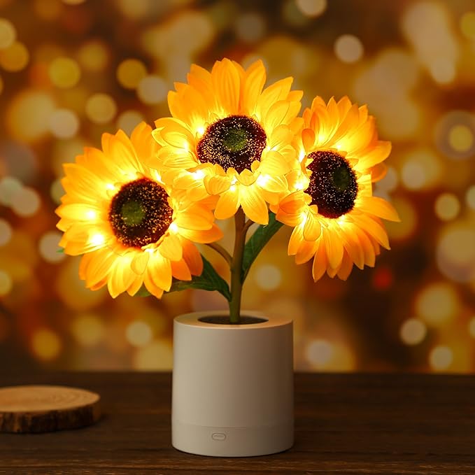 Solvyn – Lampe Tournesol Scintillante