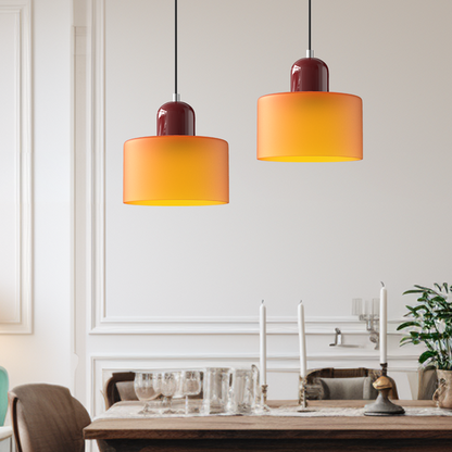 Airi – Lampe suspendue en verre moderne