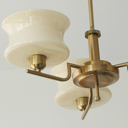 Belue – Lustre moderne en laiton et en verre