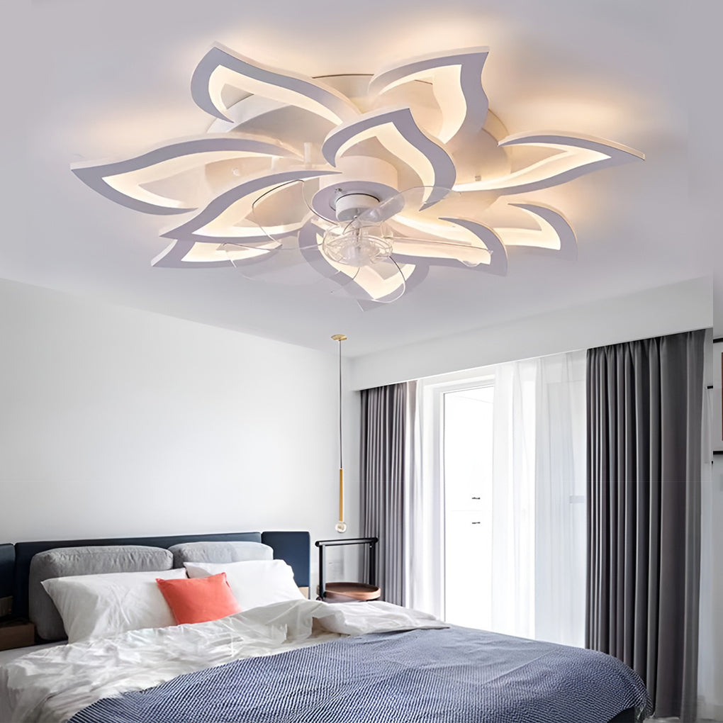 Airi – Ventilateur de plafond moderne avec lampe