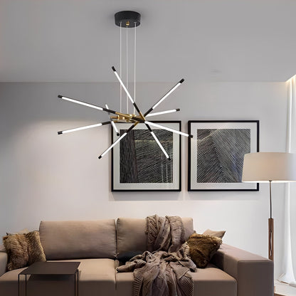 Einar – Lustre nordique en fer