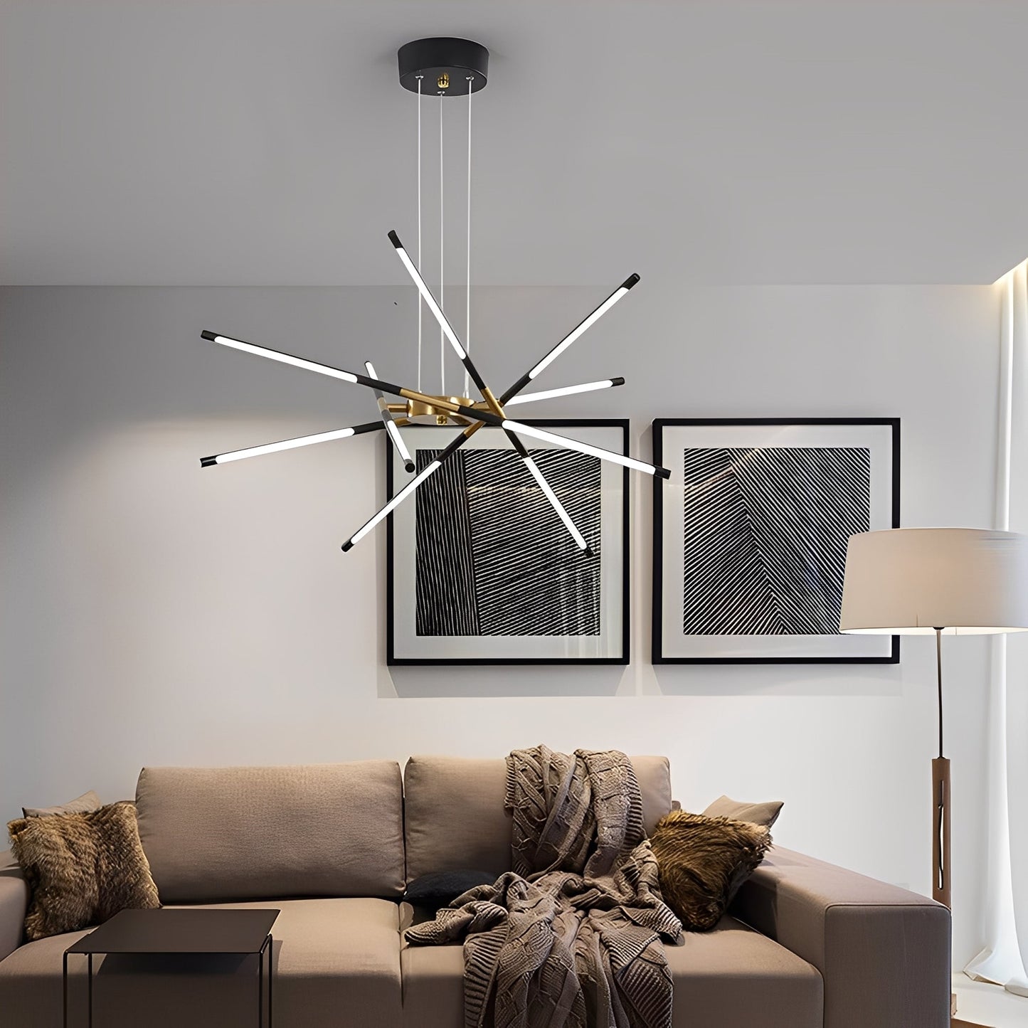 Einar – Lustre nordique en fer