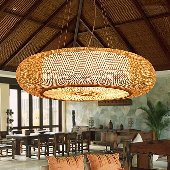 Hina – Lampe de plafond Zen japonaise