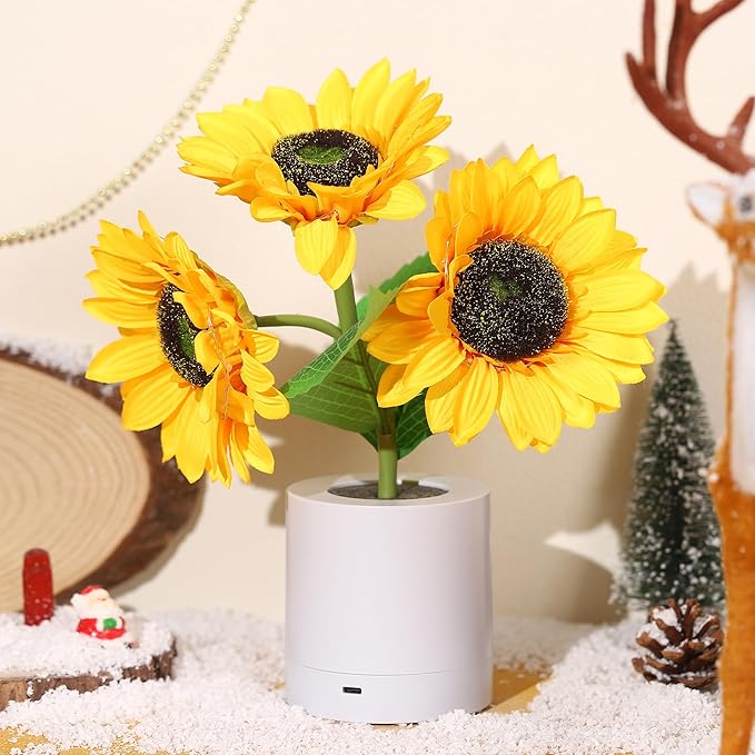 Solvyn – Lampe Tournesol Scintillante