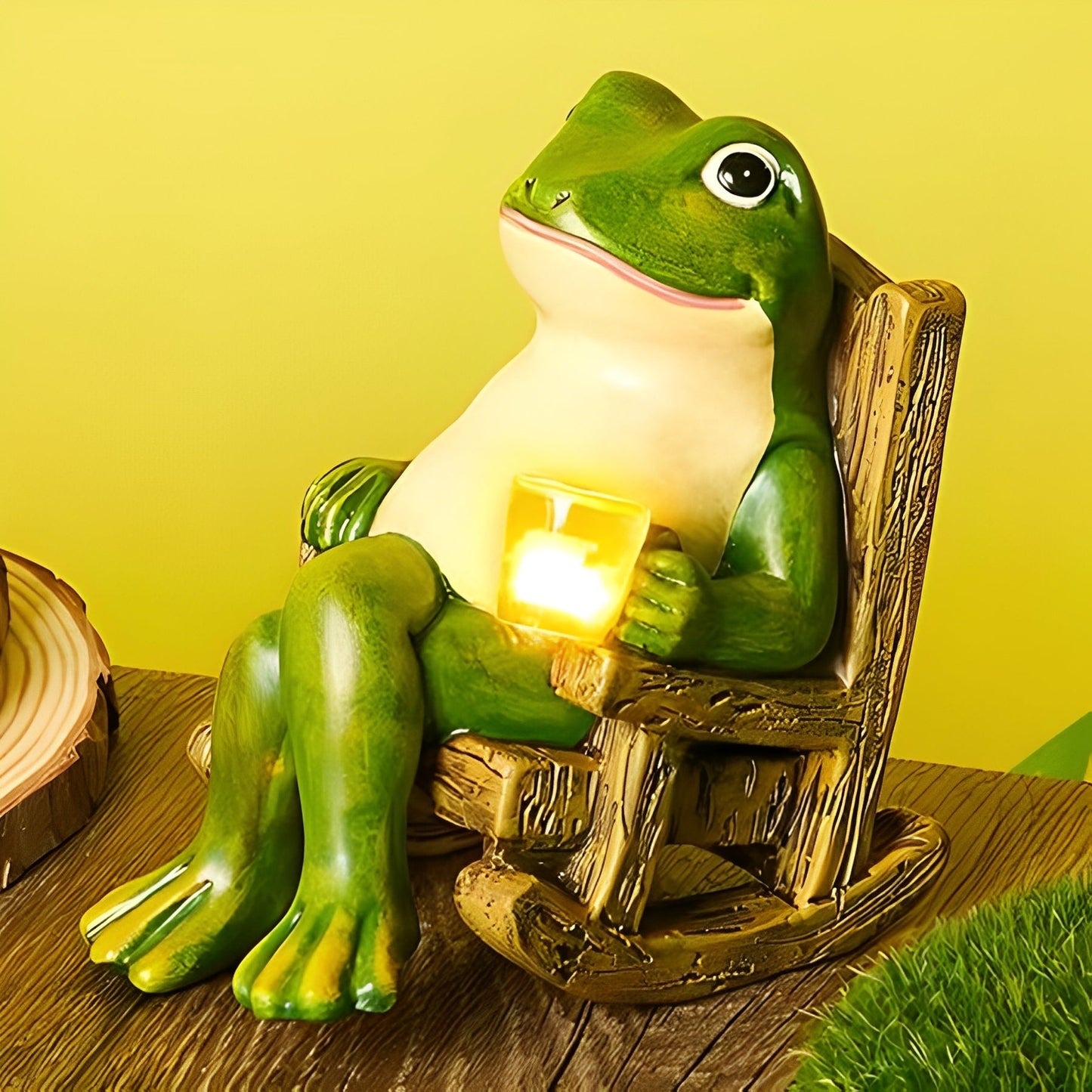 Frilo – Figurine Solaire Grenouille Amusante