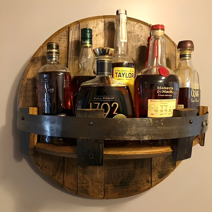 Elias – Table en bois pour vin et whisky