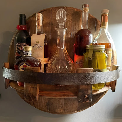 Elias – Table en bois pour vin et whisky