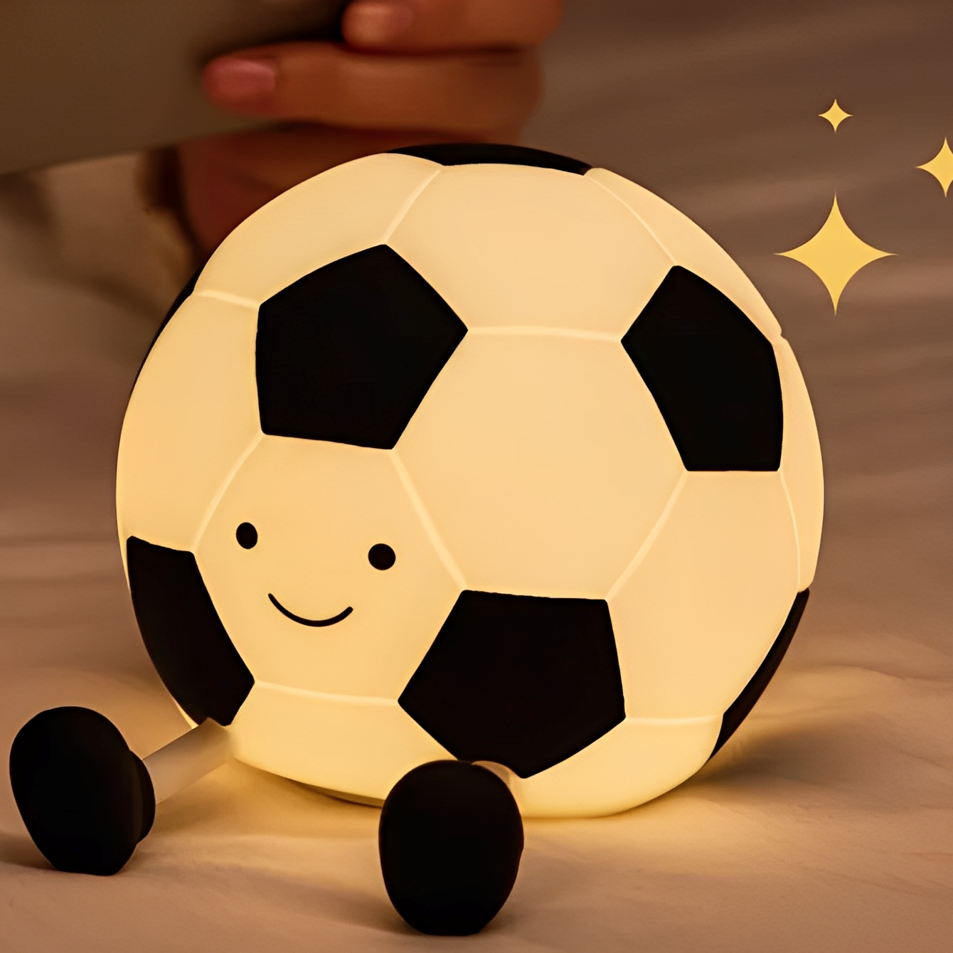 GlowKick – Lampe de nuit football