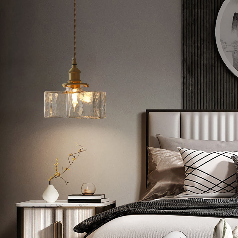 Kian – Lampe Suspendue en Verre Élégante