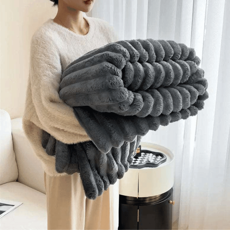 Nola – Plaid en flanelle lourde style nordique