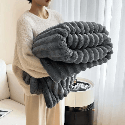 Nola – Plaid en flanelle lourde style nordique