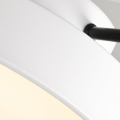 Lina – Lampe de plafond artistique en métal et bois