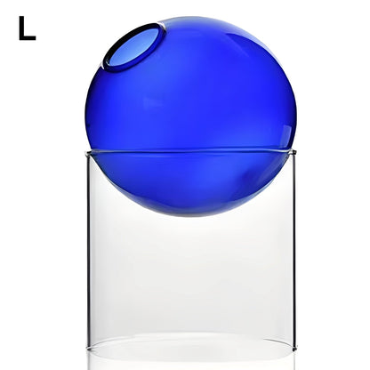 Amira – Vase en Verre Colorée Décoration