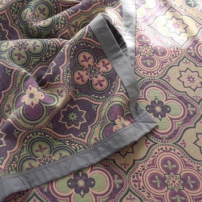 FloraCouette – Couette réversible en coton à motifs floraux