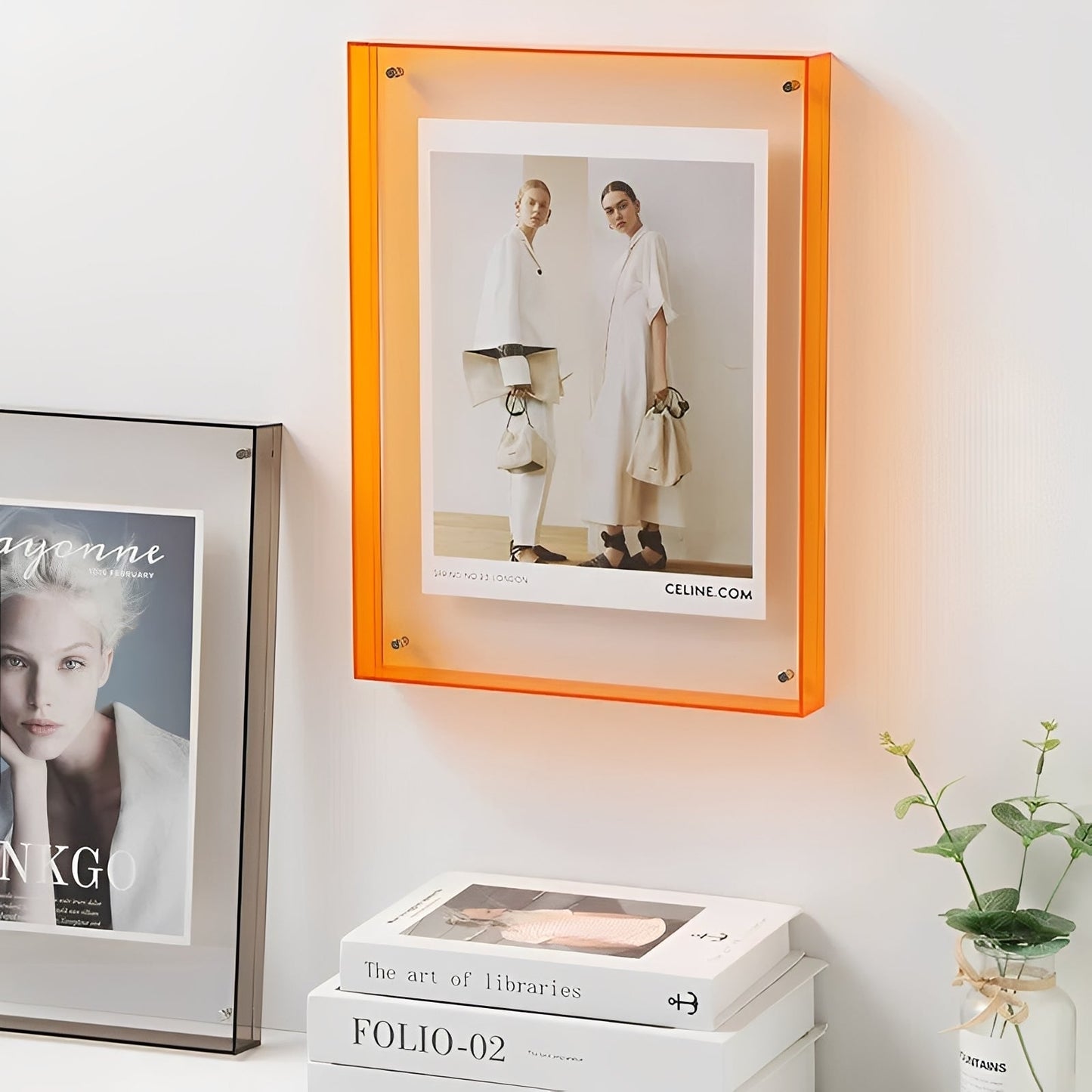 Clara – Cadre photo DIY transparent en acrylique