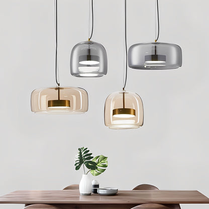 Mika – Suspension en verre moderne