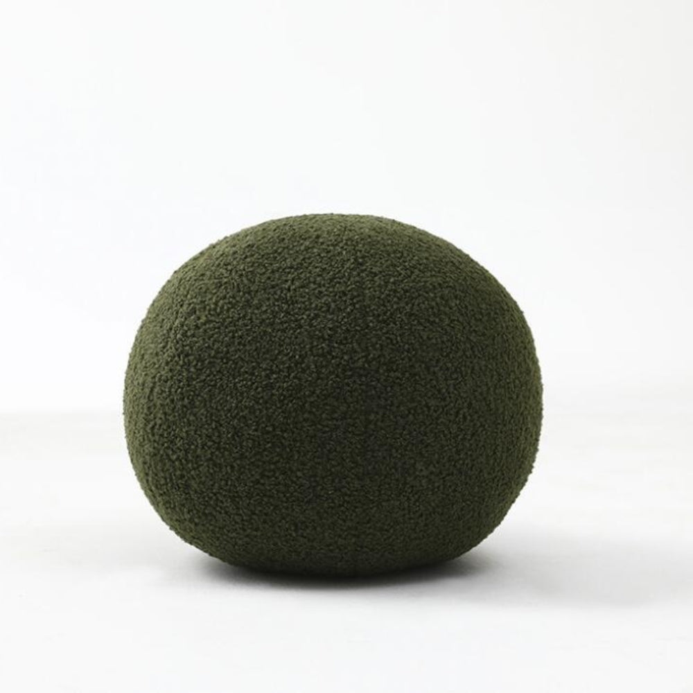 Orla – Coussin Bouclé Ball en style scandinave